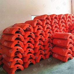 常熟內(nèi)湖清淤夾管子浮筒 6寸塑料管道浮筒廠價(jià)直銷