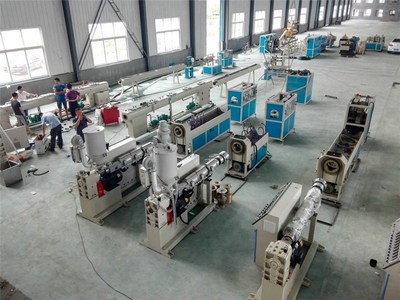 塑料管生產線廠家、天信泰塑機(在線咨詢)、塑料管生產線